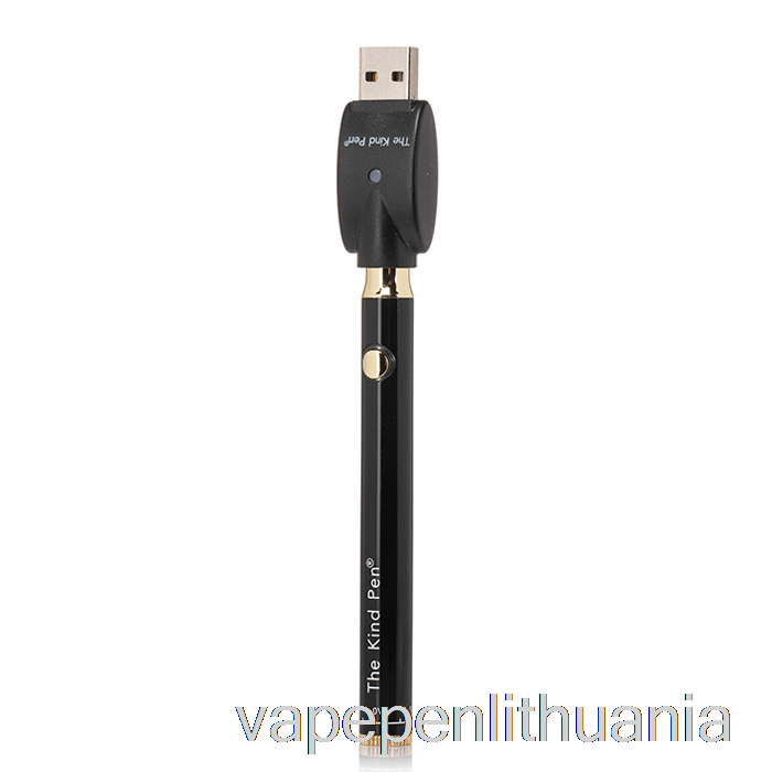 Tipo Rašiklis Twist Vv 510 Baterija Juodo Aukso Vape Skystis